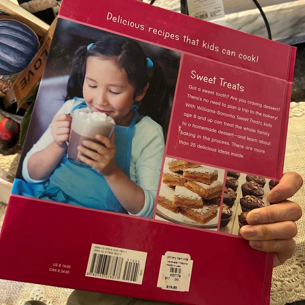 Williams Sonoma Sweet Treats Cookbook - kids can cook